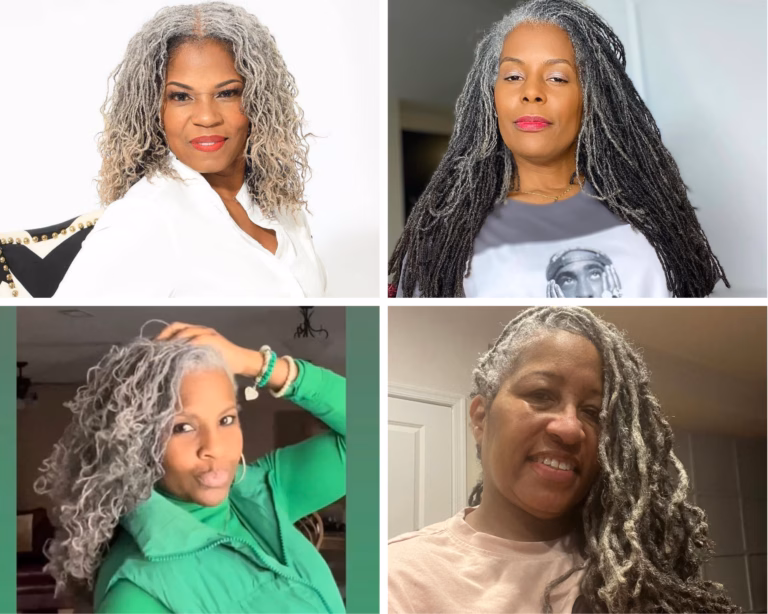 20 Silver Sisterlocks for Black Women Over 60: Beauty That Only Gets Better with Age
