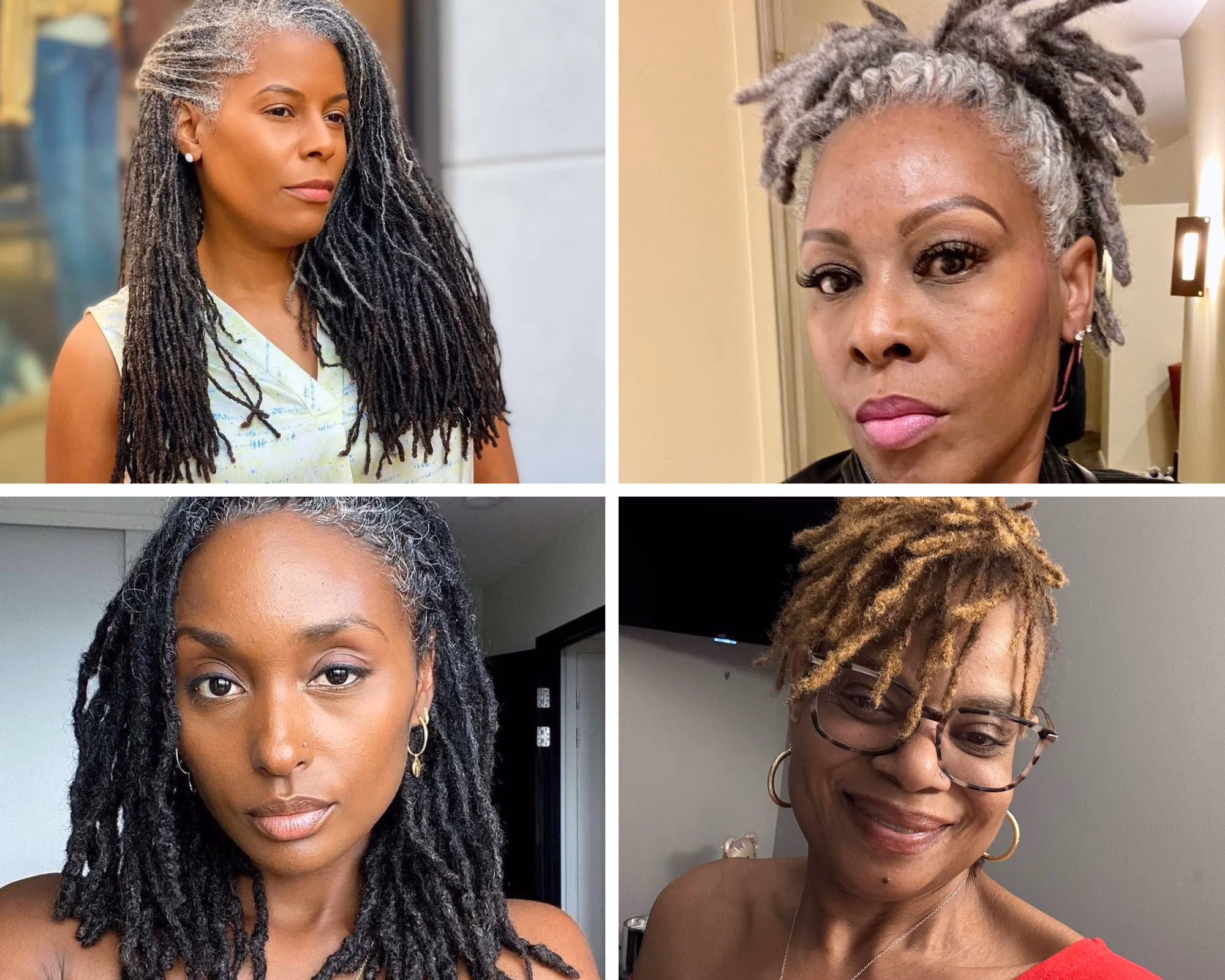 25 Elegant Loc Styles for Women Over 50