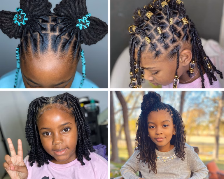 Beautiful Locs Hairstyles for Little Girls