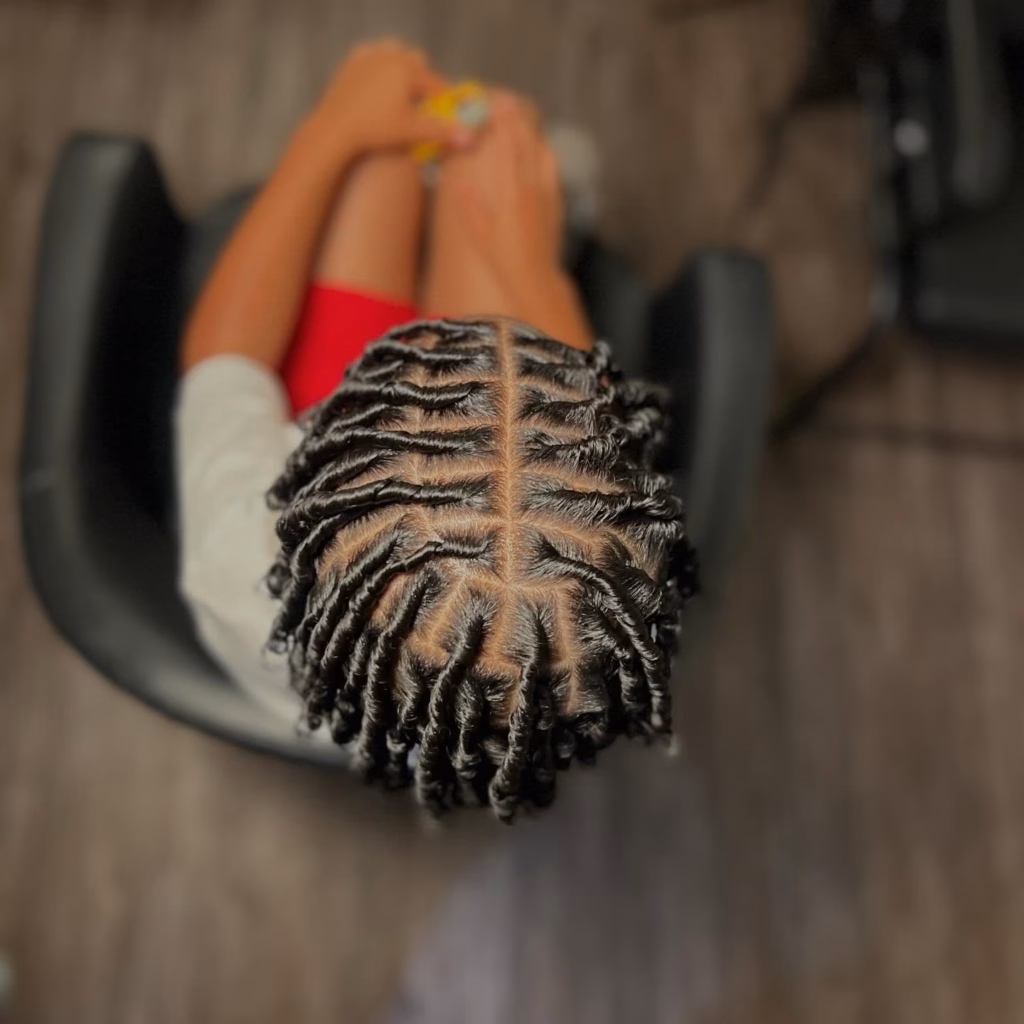 Starting locs on kids two strand twist