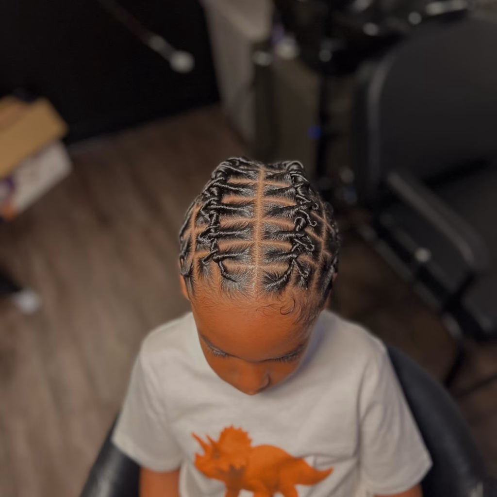 Starting locs on kids 