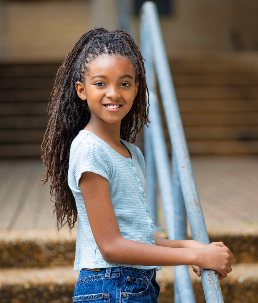 Long Side-Swept Locs with Natural Wavy Texture