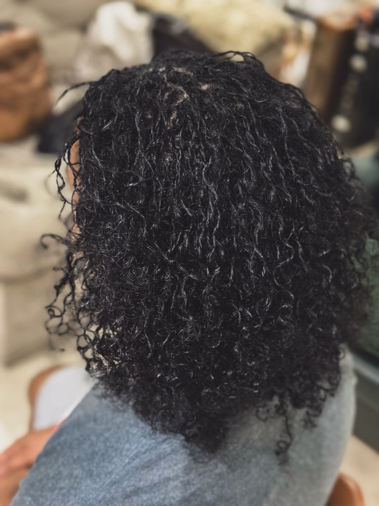 Sisterlocks with Curly Ends