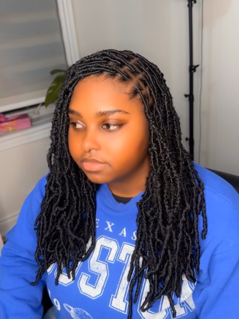 Soft faux locs