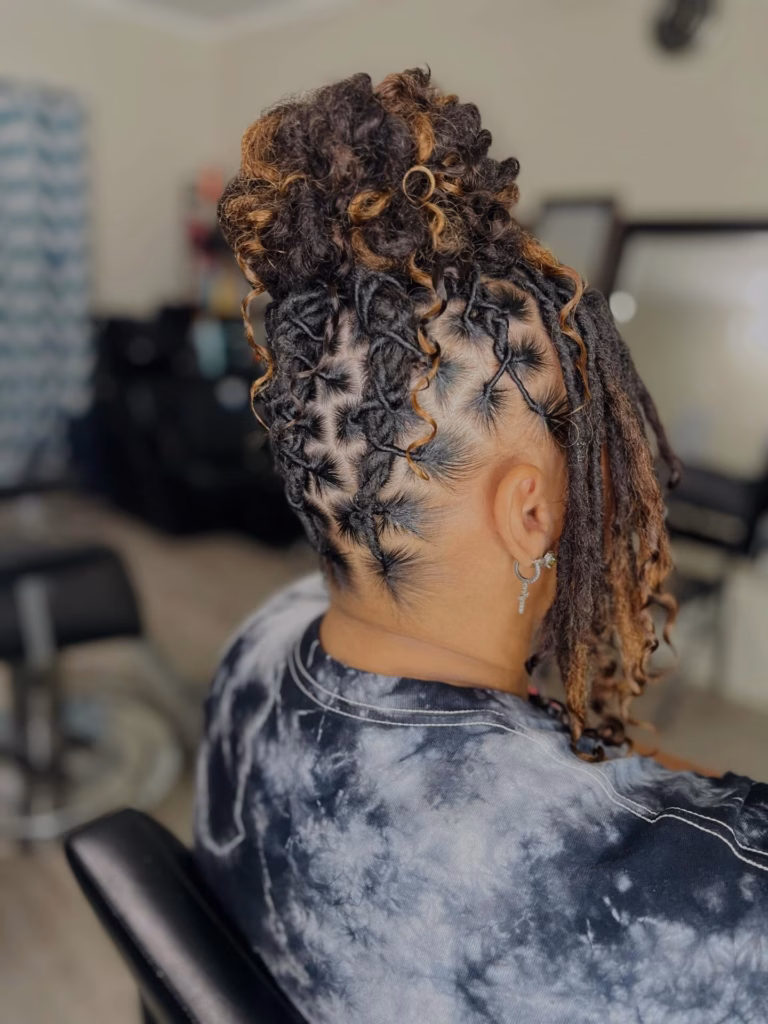 Updo Locs