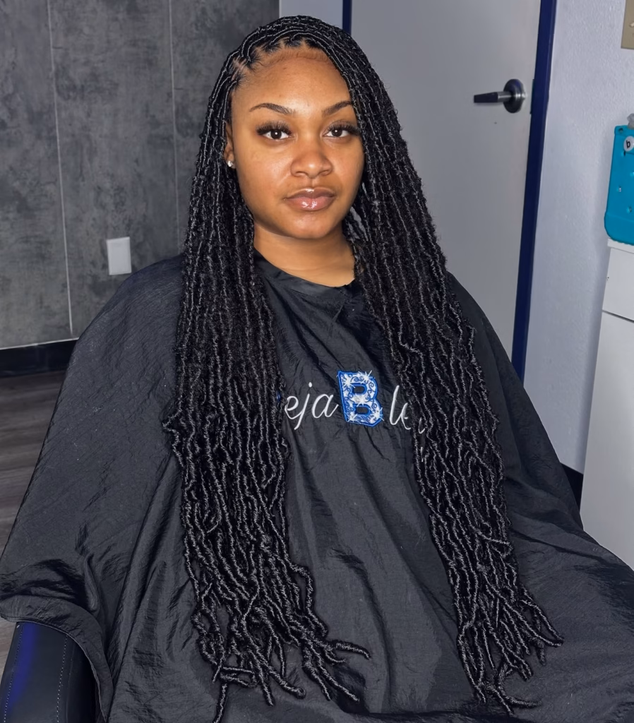 Soft Locs Styles for a Feminine Look