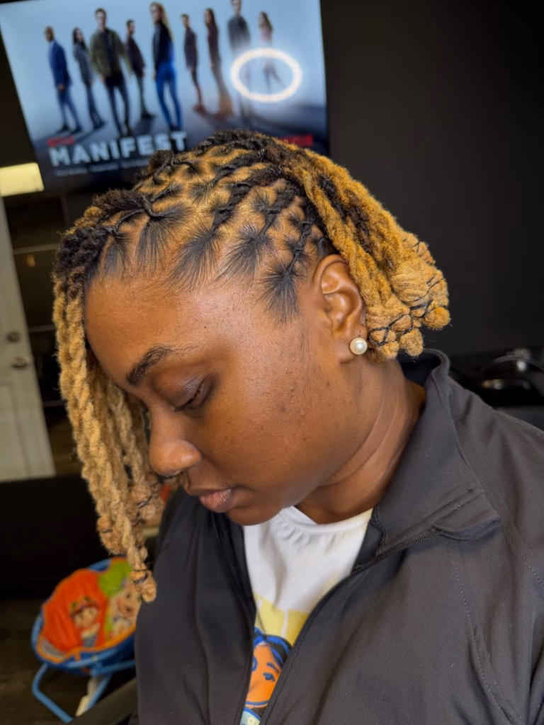 locs updos for beginners easy
