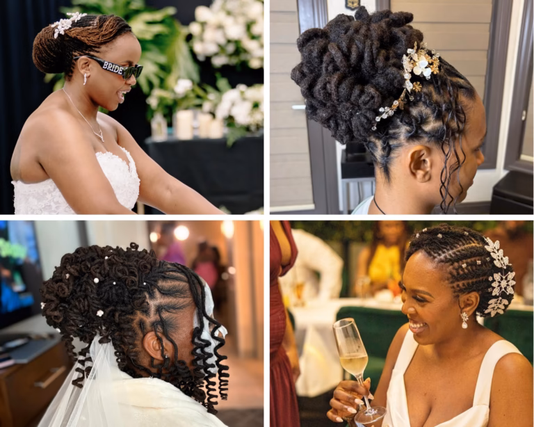 Bridal Loc Hairstyles for Black Women