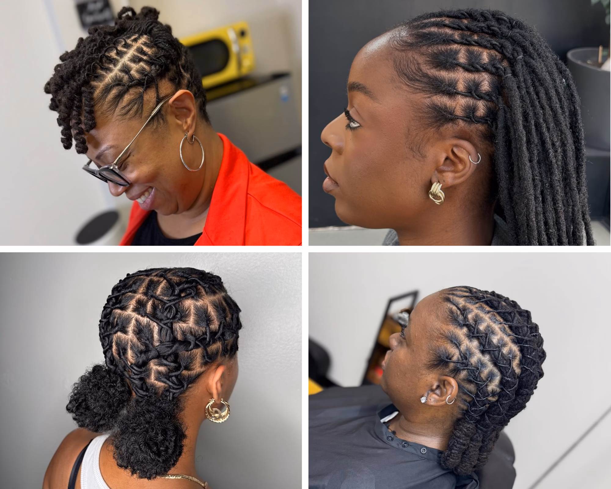 professional locs hairstyles for women