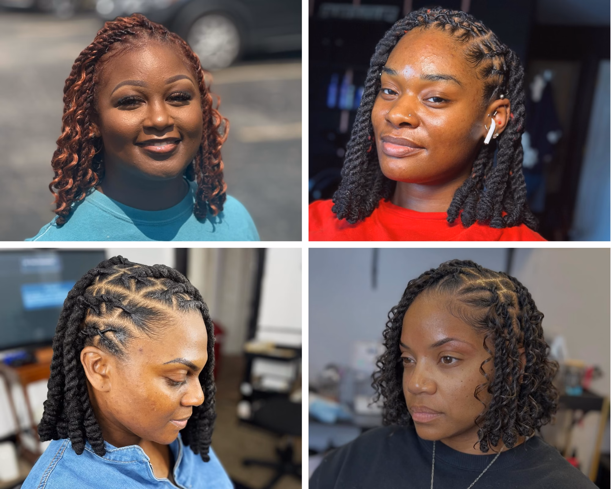 Bob Locs for Women in Their 30s