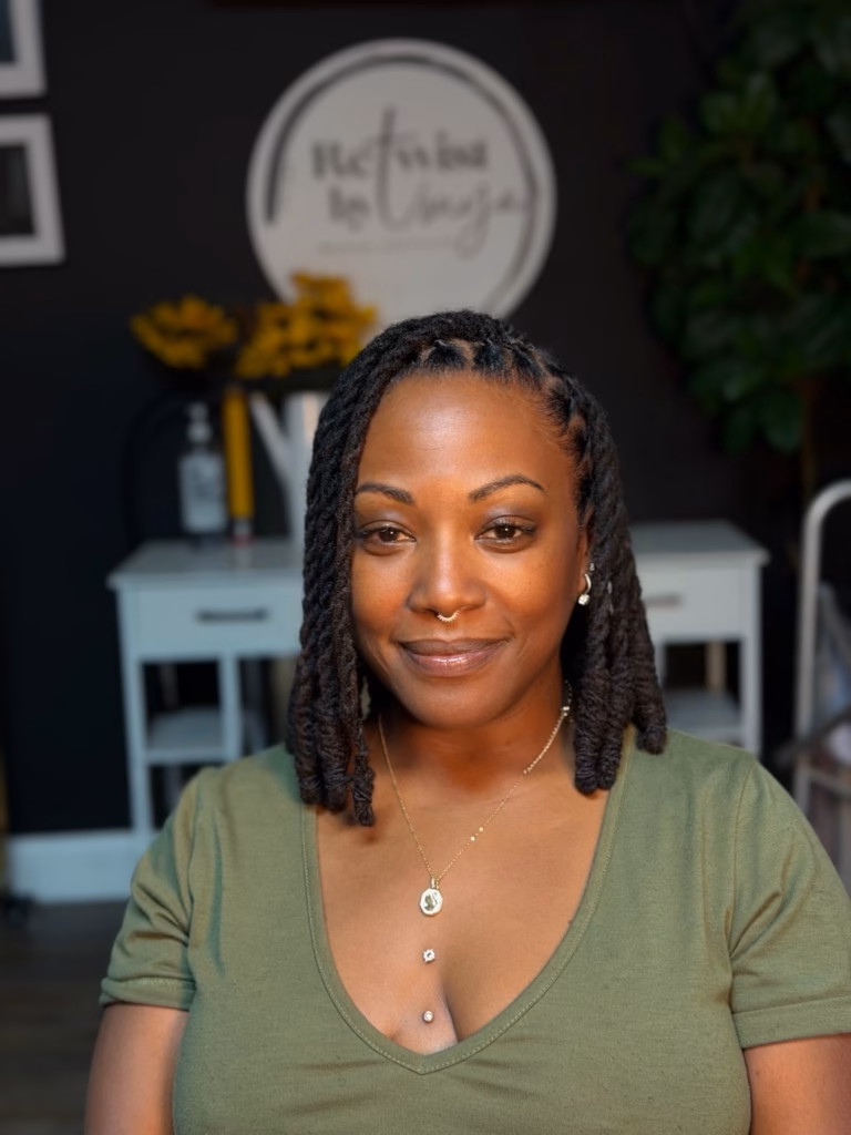 Bob Locs with Deep Middle Part