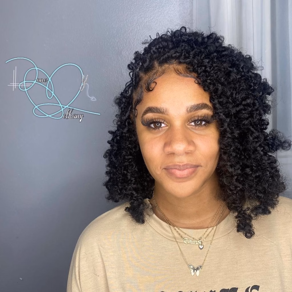 Full Curly Locs with Voluminous Spiral Texture