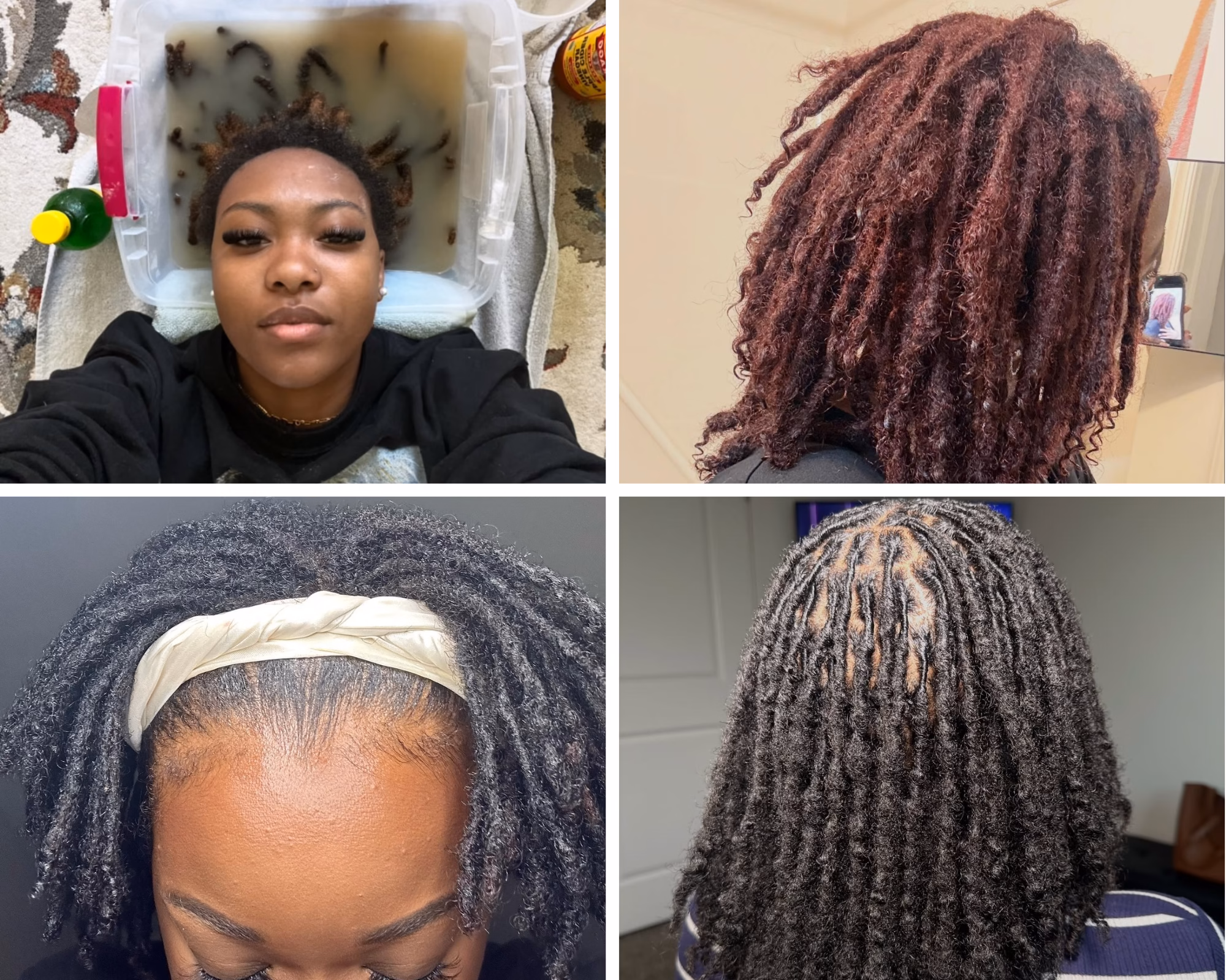 How to maintain locs at home for black women