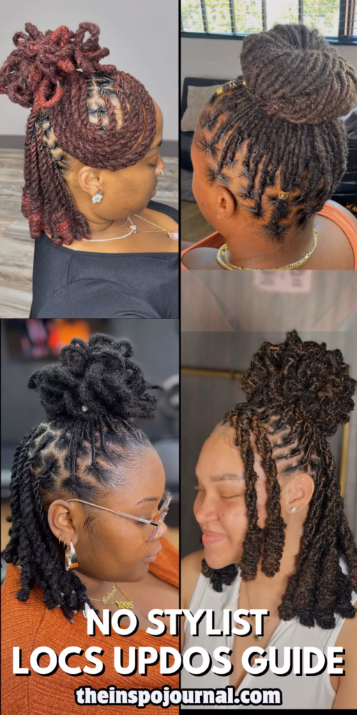 How to Do a Locs Updo at Home