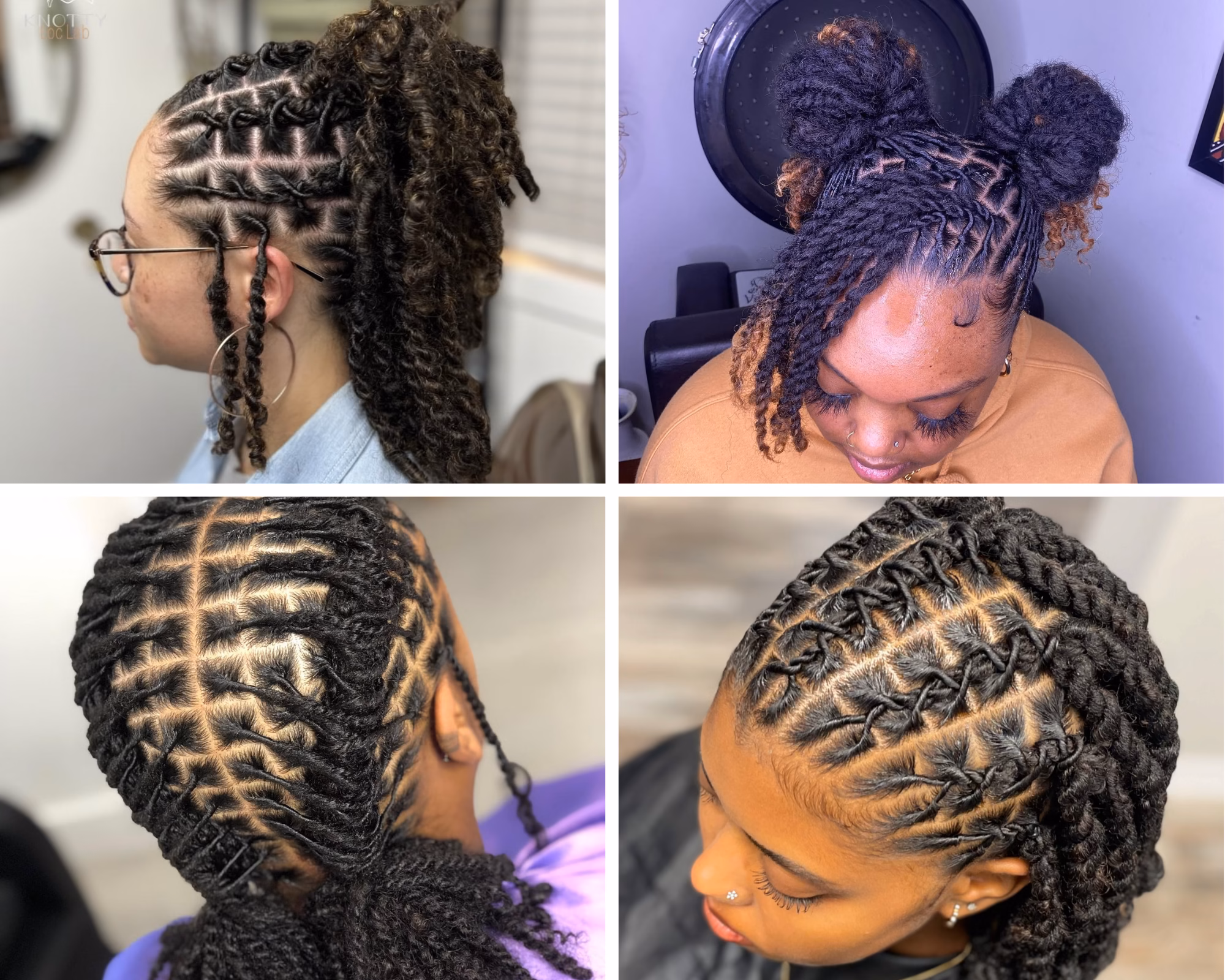 Beautiful Styles For Starter Locs