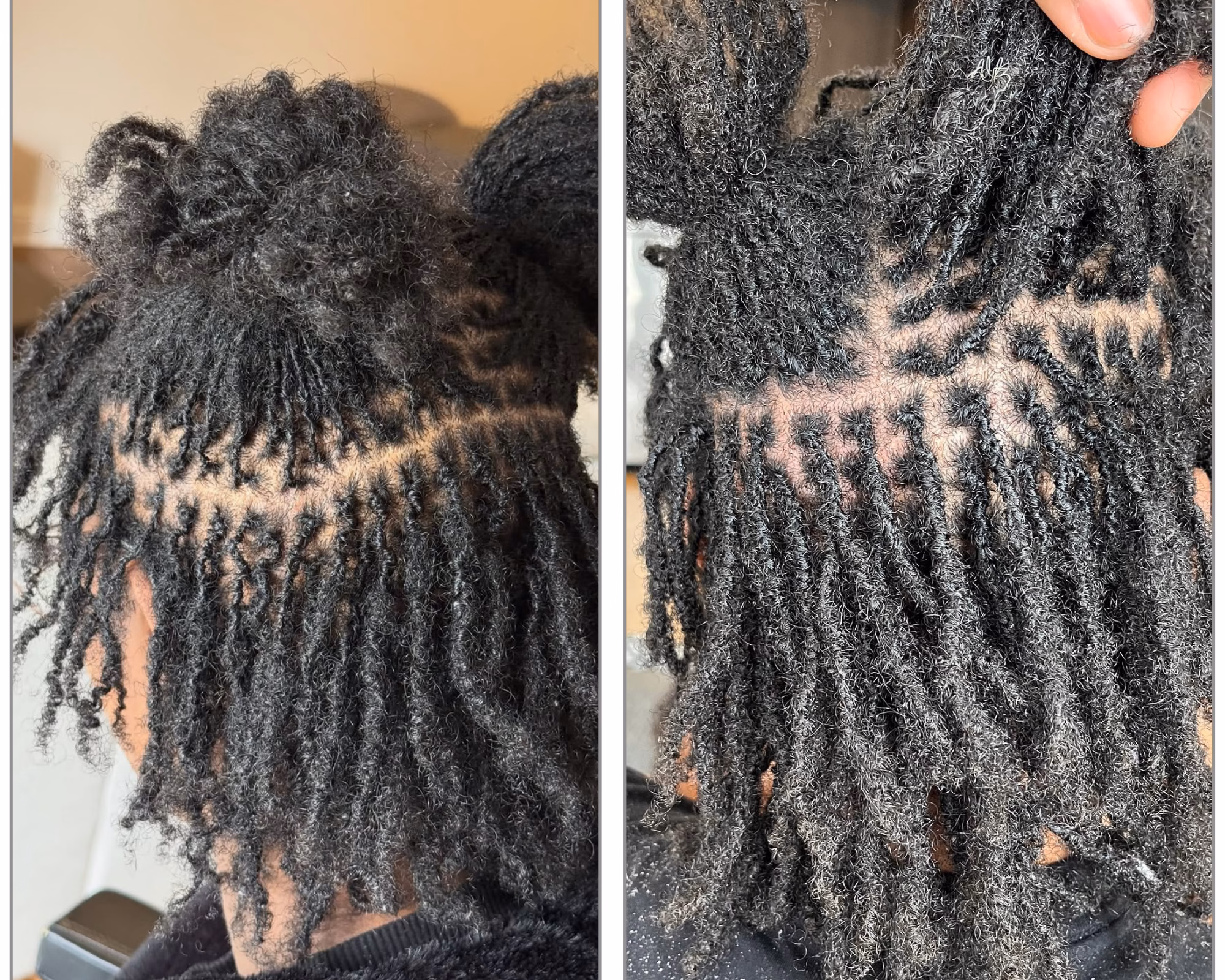 how to keep starter locs from unraveling